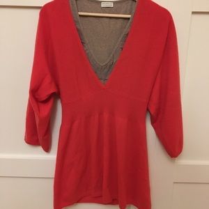 Deep V Brunello Cucinelli Cashmere Sweater